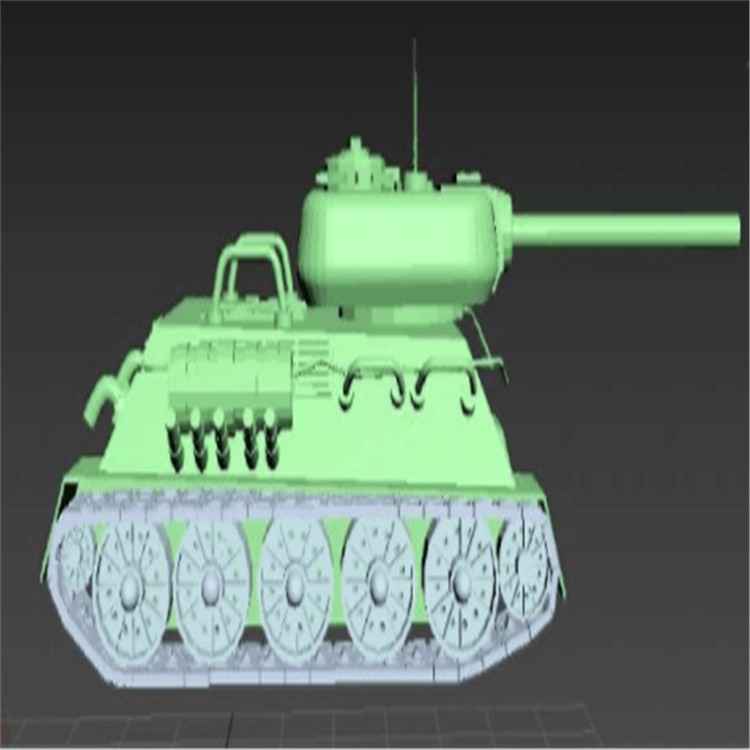 礼纪镇充气军用坦克模型